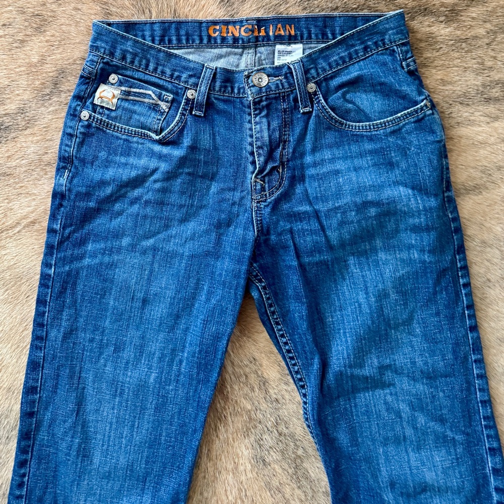 Cinch Men's Deep Blue bootcut Jeans